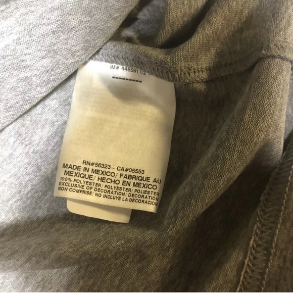 Nike Dri Fit UNC Athletics Gray Tank Sz L - Picture 5 of 6